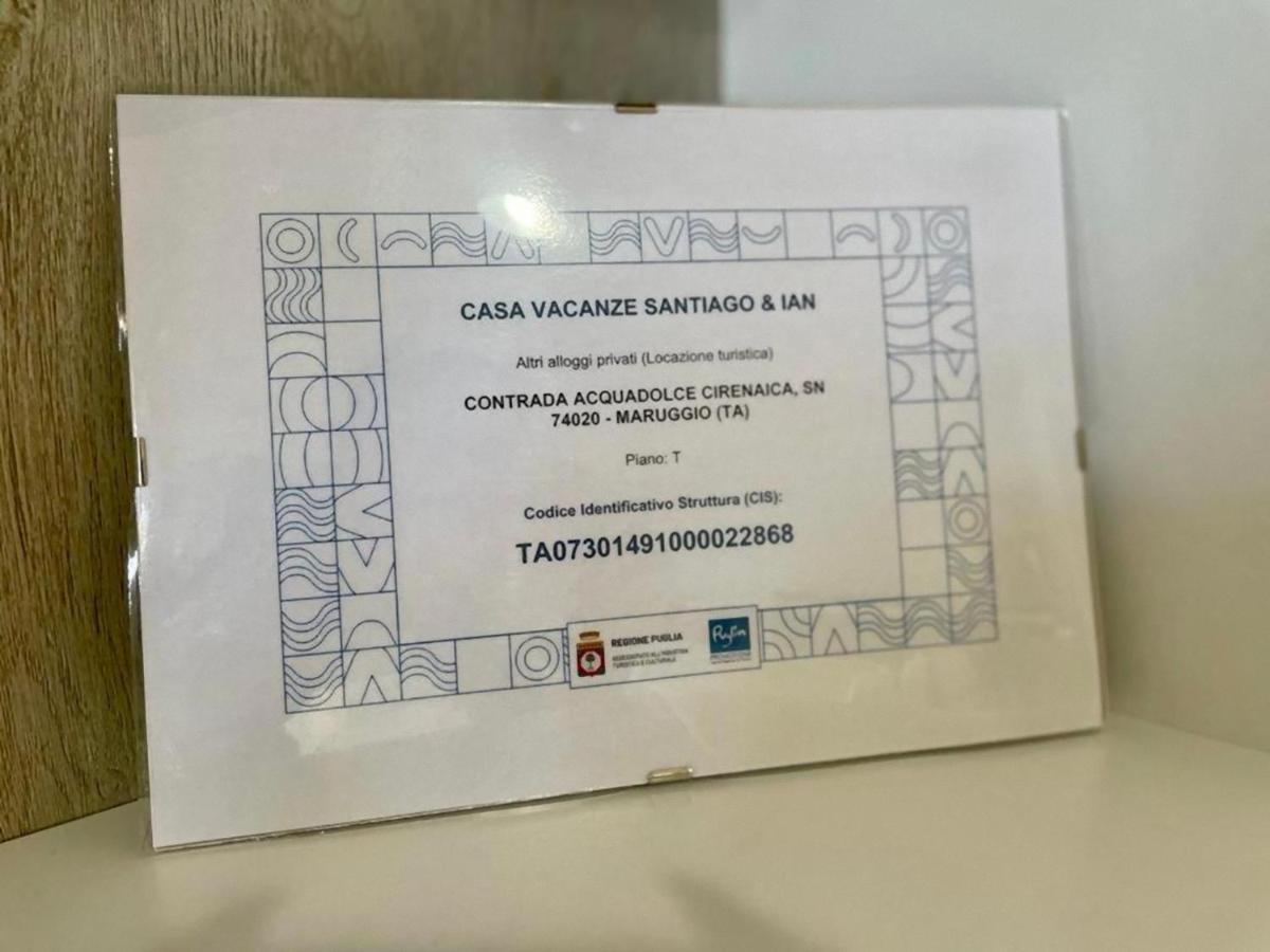Casa Vacanze Santiago E Ian Маруджо Екстериор снимка